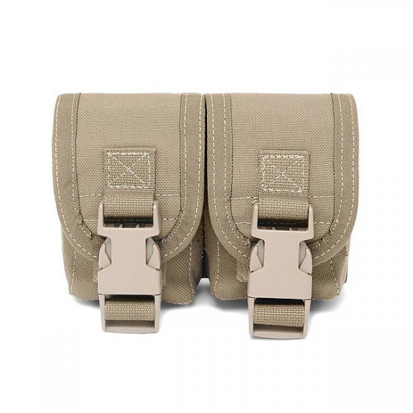 Warrior Double Frag Grenade Pouch - Coyote