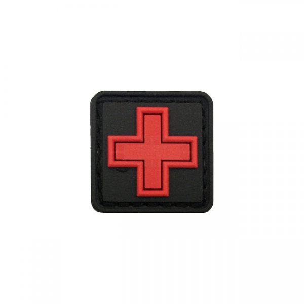 TacStore Tactical & Outdoor Pitchfork Medic Cross Patch Red