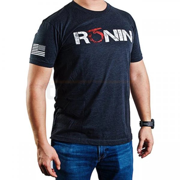 Ronin Tactics Vintage T-Shirt - Charcoal - XL