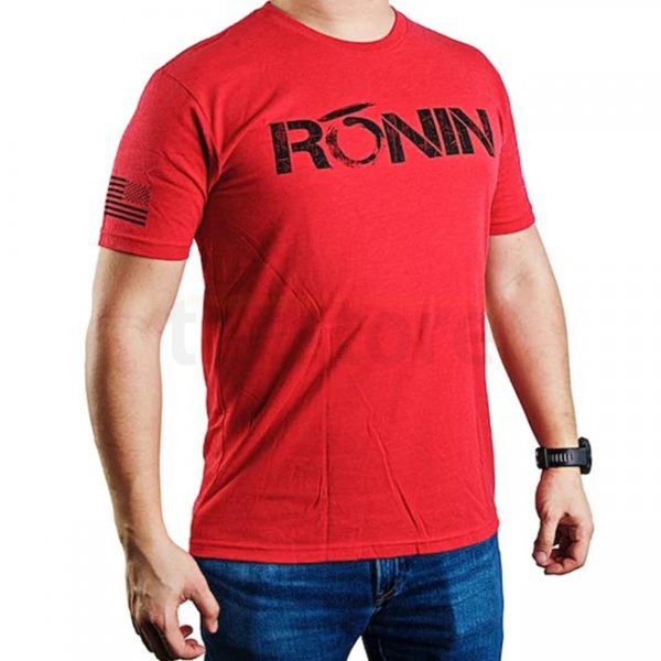 Ronin Tactics Vintage T-Shirt - Red - XL