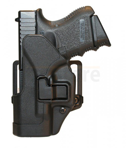 BLACKHAWK CQC Matte Finish SERPA Holster Glock 26/27/33 LH - Black
