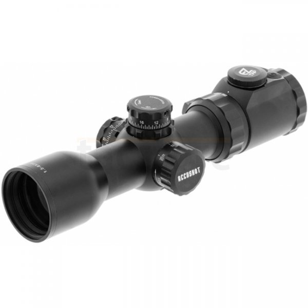 Leapers OP3 1.5-6x36 Crossbow Scope AO RGB 130 Hunter BDC - Black