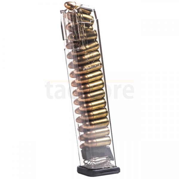 ETS Glock 17 9mm 27rds Magazine - Clear
