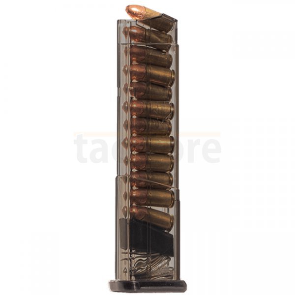 ETS S&W Shield 9mm 12rds Magazine - Carbon Smoke