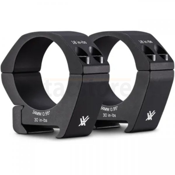 Vortex Pro Riflescope 34mm Rings - Low