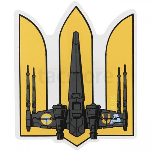 M-Tac Trident UA-Wing Sticker Small - Yellow