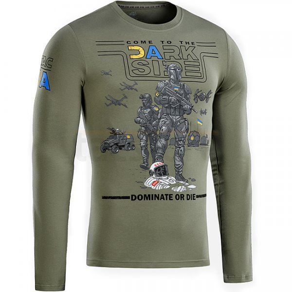 M-Tac UA Side Long Sleeve T-Shirt - Army Olive - 2XL