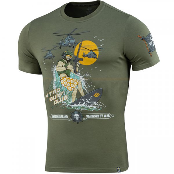 M-Tac Surf Club T-Shirt - Light Olive - M