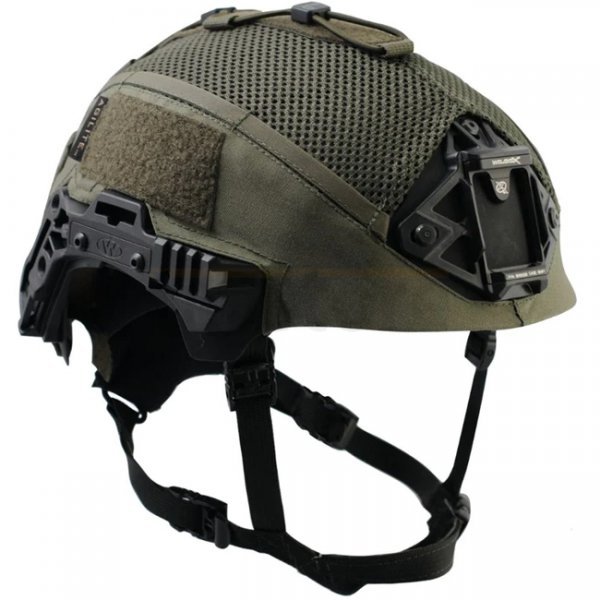 Agilite Team Wendy Exfil Carbon Helmet Cover - Ranger Green - M/L