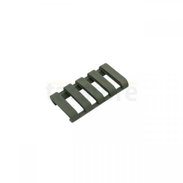 B&T Short Skeleton Rubber Rail Cover - Green