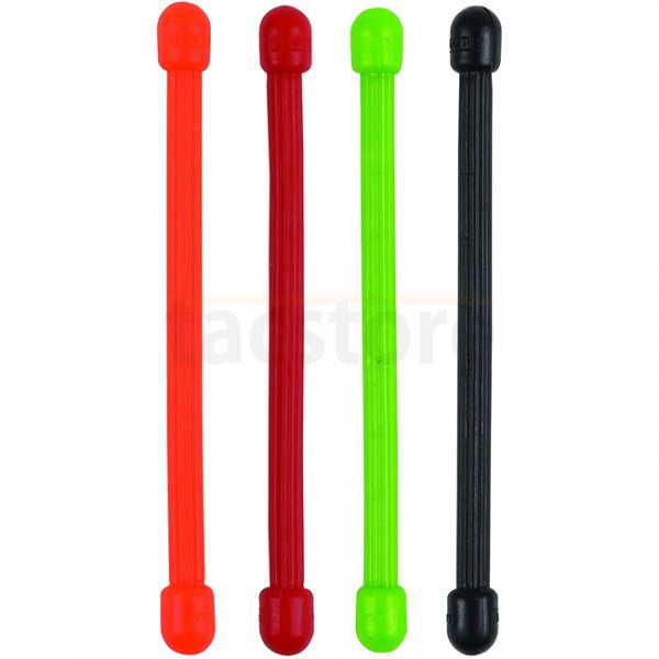 Nite Ize Gear Tie Reusable Rubber Twist Tie 4 Pack 3 Inch - Colored