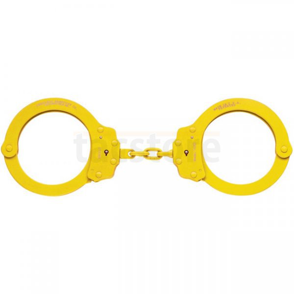 Peerless Model 752C Oversize Chain Link Handcuff - Yellow