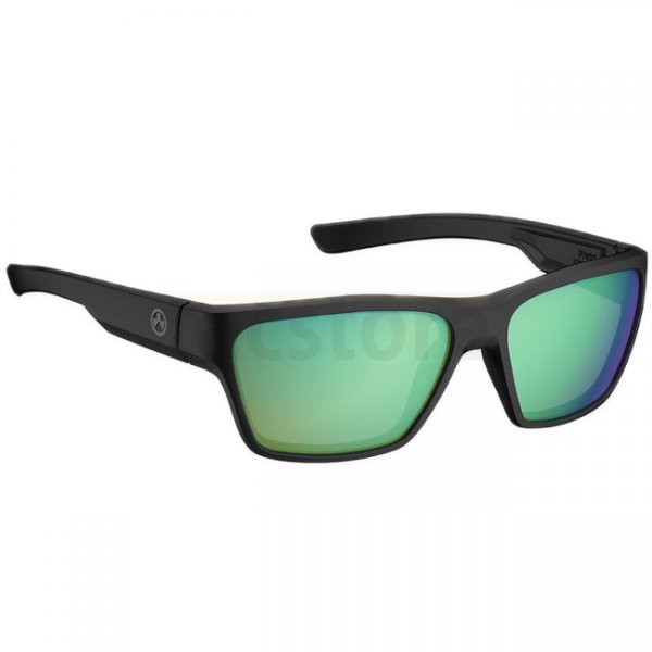 Magpul Pivot Black Frame / High Contrast Violet Lens / Green Mirror - Polarized