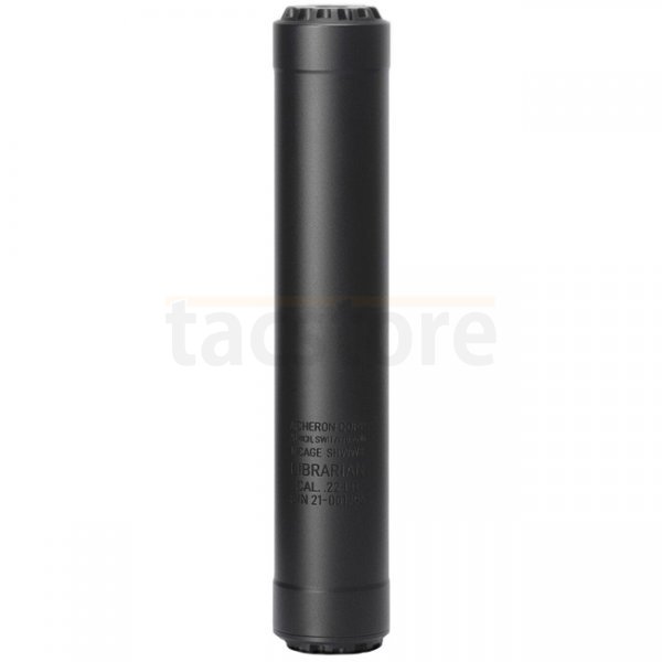 Acheron LIBRARIAN Suppressor 22 l.r. - 1/2''-28 UNEF - Black
