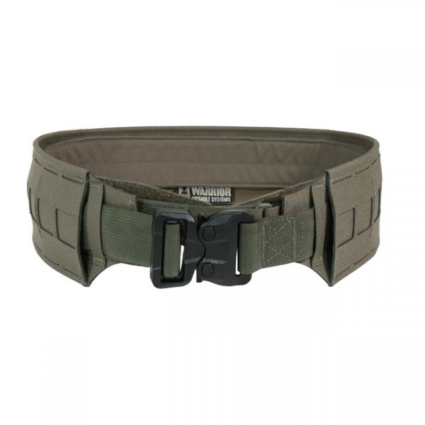Warrior Laser Cut Low Profile MOLLE Belt - Ranger Green - S