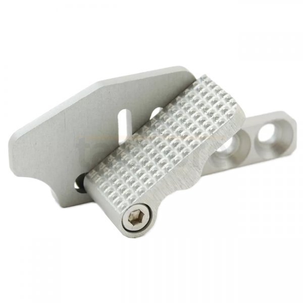 DAA Adjustable Standard Thumb Rest 3-Hole - Left Hand - Grey