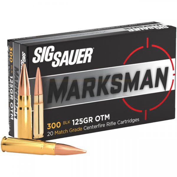 Sig Sauer .300 BLK 125gr Elite Match Grade OTM 20rds