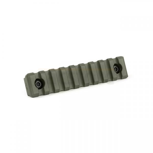 KRUK 9 Slots Picatinny Rail M-LOK - Olive