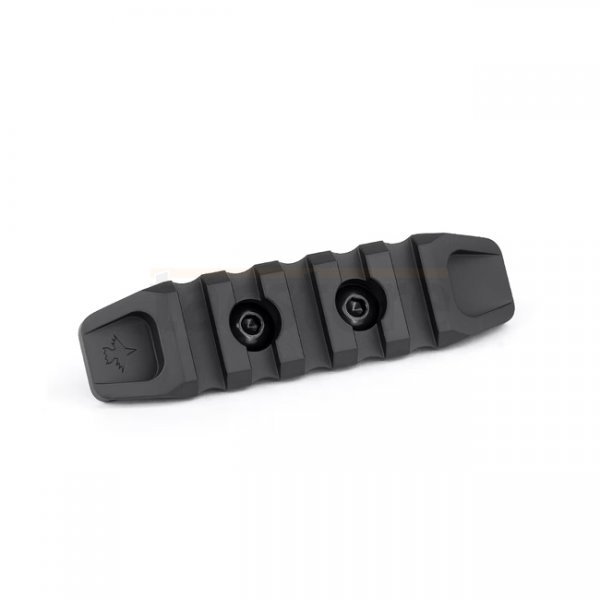 KRUK 5 Slots Picatinny Rail Side Bevels M-LOK - Black