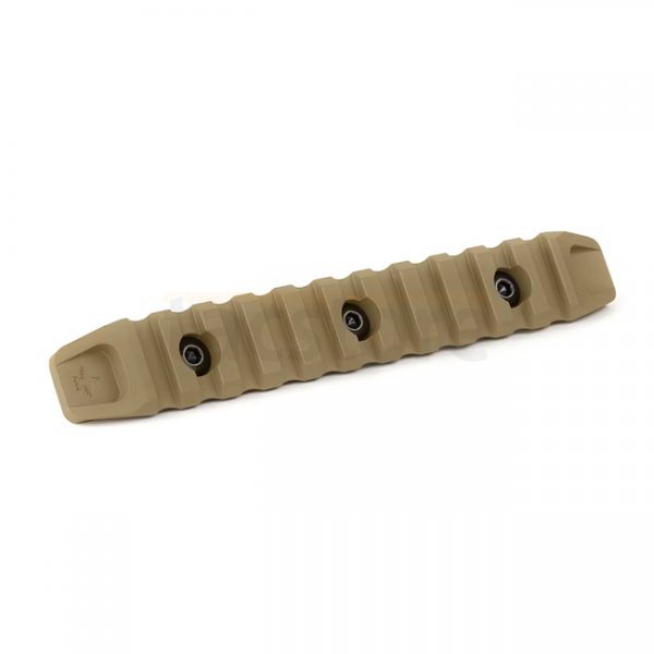 KRUK 11 Slots Picatinny Rail Side Bevels M-LOK - Coyote