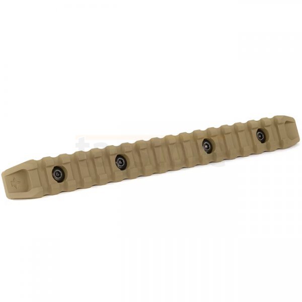 KRUK 17 Slots Picatinny Rail Side Bevels M-LOK - Coyote