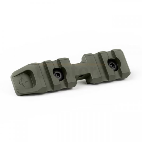 KRUK Picatinny Rail M-LOK & Bipod Mount - Olive
