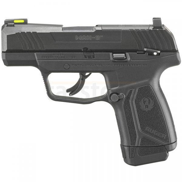 Ruger Max-9 9mm Luger 3.20 Inch Optic Ready 12rds - Black