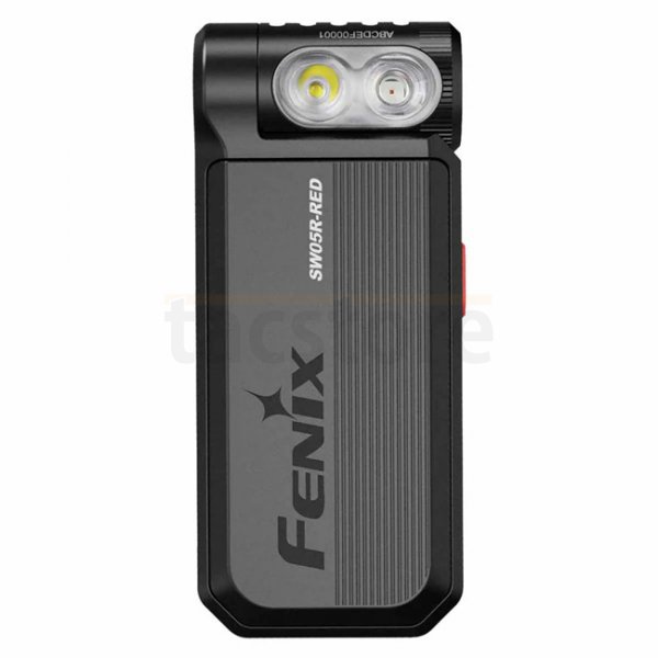 Fenix SW05R-RED Clip On Flashlight Red Light - Black
