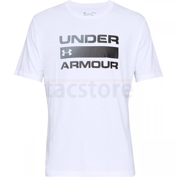 Under Armour Mens Team Issue Wordmark Short Sleeve - White - S