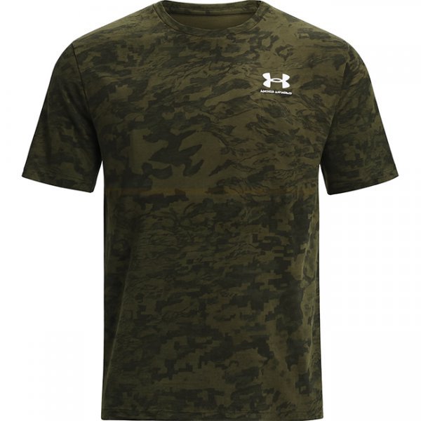 Under Armour ABC Camo Short Sleeve - Marine OD Green / Black - M