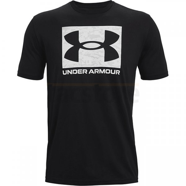 Under Armour Mens ABC Camo Boxed Logo Short Sleeve - Black - 2XL