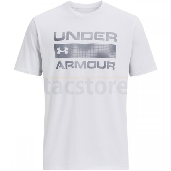 Under Armour Mens Stacked Logo Fill T-Shirt - Halo Grey / Steel - 2XL