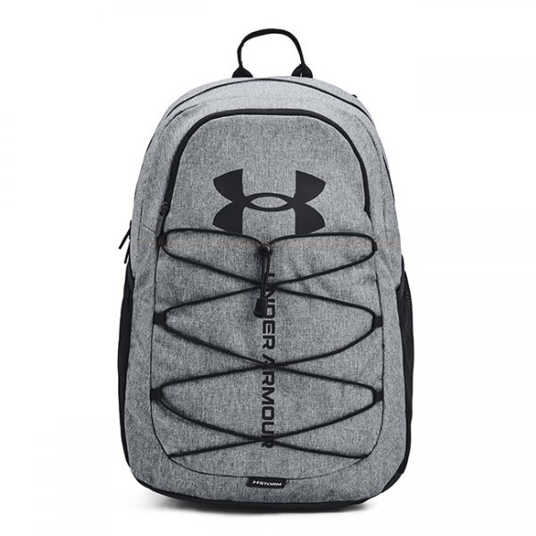Under Armour Hustle Sport Backpack - Pitch Grey Medium Heather / Black