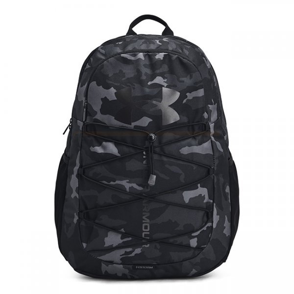 Under Armour Hustle Sport Backpack - Black / Metallic Black