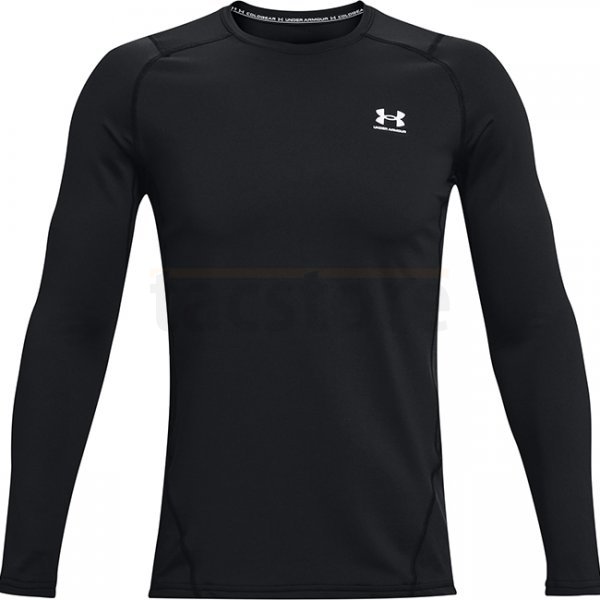 Under Armour Mens ColdGear Fitted Crew - Black - 2XL