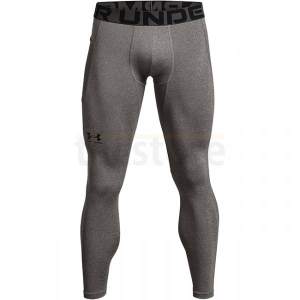 Under Armour Mens ColdGear Leggings - Heather Grey - 2XL