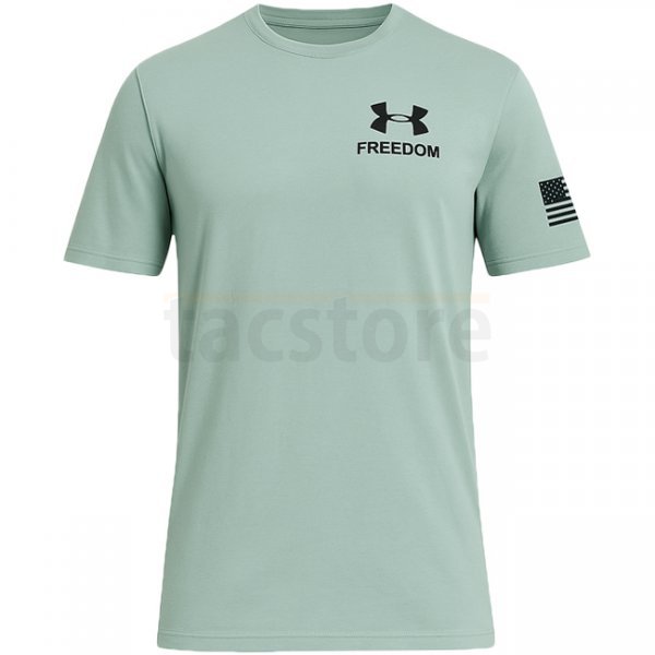 Under Armour Freedom Flag T-Shirt - Silica Green - S