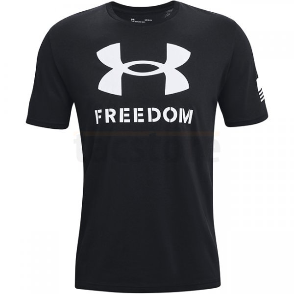 Under Armour Freedom Logo T-Shirt - Black - 3XL