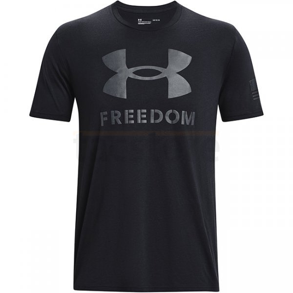 Under Armour Freedom Logo T-Shirt - Dark Navy Blue - L