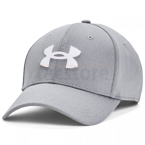 Under Armour Mens Blitzing Low Stretch Fit Cap - Steel - L/XL