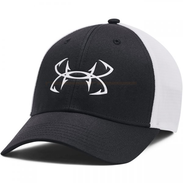 Under Armour Mens Fish Hunter Mesh Cap - Black - L/XL