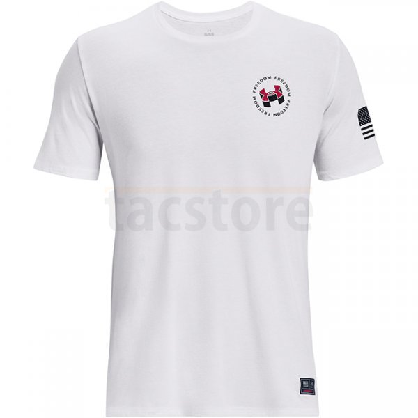 Under Armour Freedom USA T-Shirt - White - M