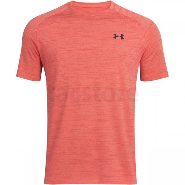 Under Armour Mens Tech 2.0 Tiger Short Sleeve - Fire / Black - 2XL
