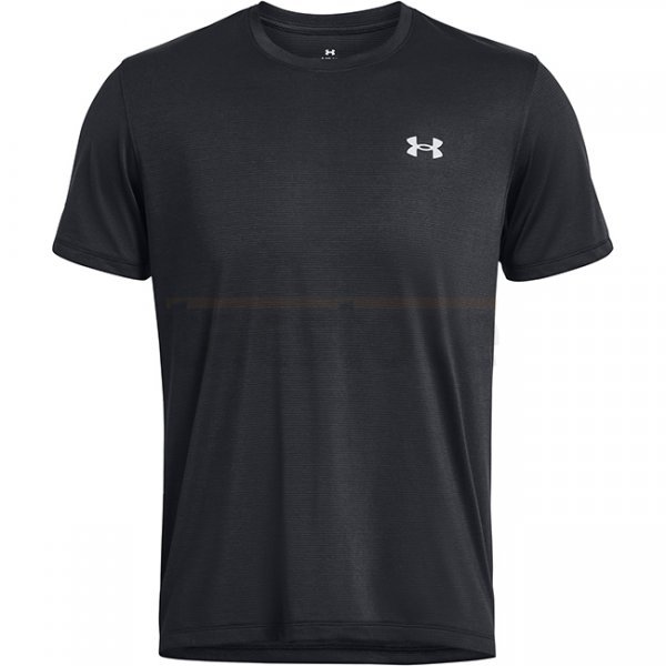 Under Armour Launch Short Sleeve - Black / Reflective - S