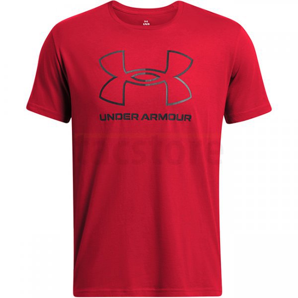 Under Armour Mens Foundation Short Sleeve - Red - M