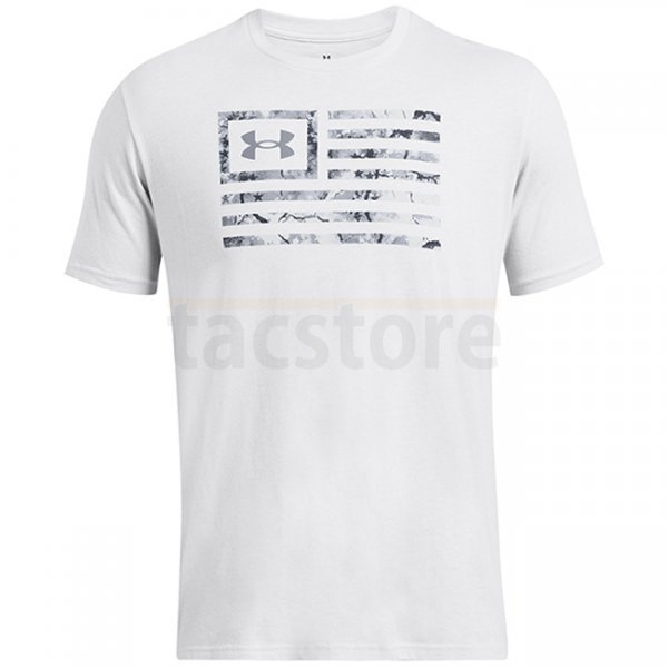 Under Armour Mens Freedom Flag Printed T-Shirt - Halo Grey - S