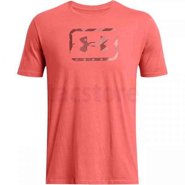 Under Armour Mens Freedom Hook T-Shirt - Cinna Red - XL