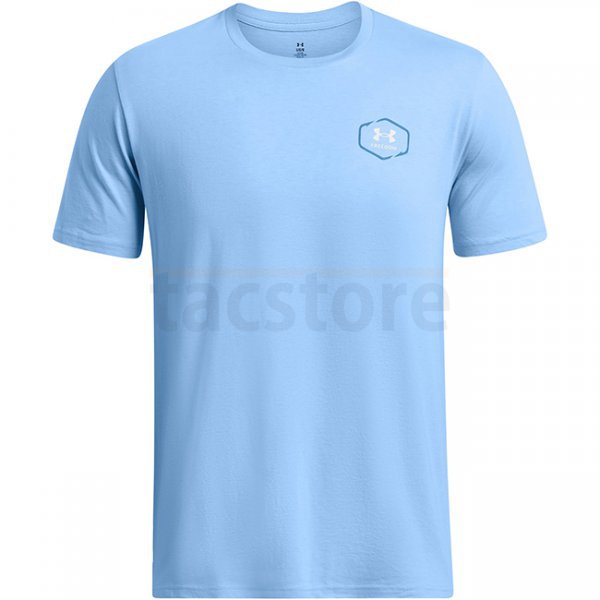 Under Armour Mens Freedom Marlin T-Shirt - Carolina Blue - M