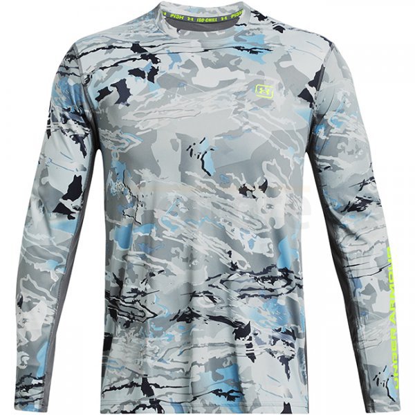 Under Armour Mens Fish Pro Camo T-Shirt - Pitch Grey - L