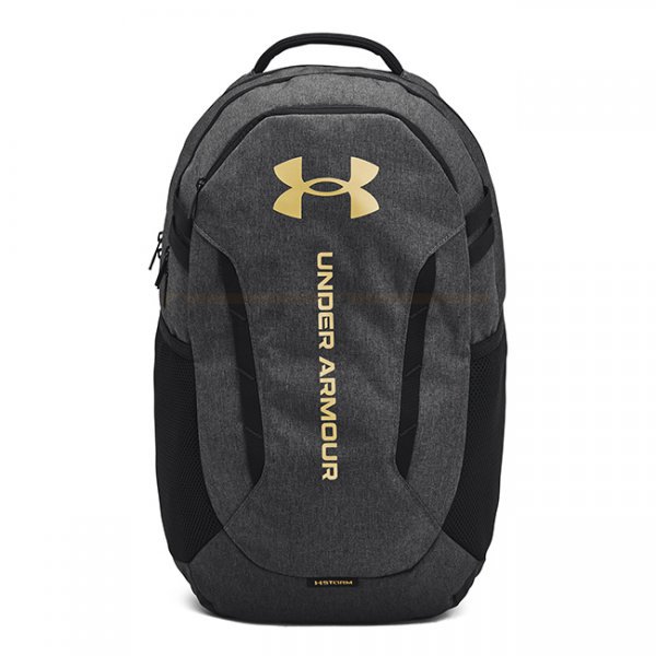Under Armour Hustle 6.0 Pro Backpack - Black Full Heather / Black